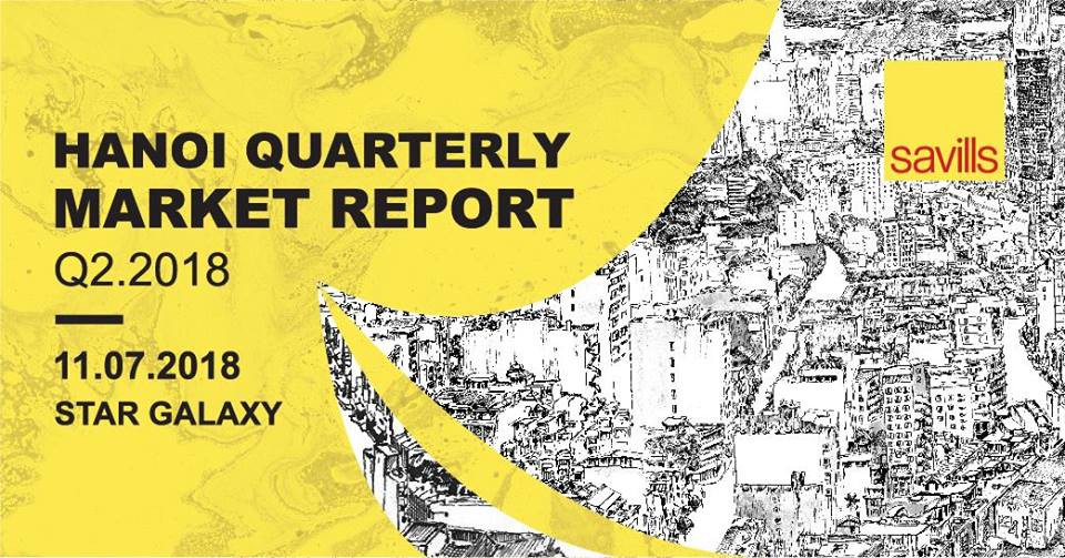 Báo cáo tổng quan thị trường Bất Động Sản Hà Nội Quý 2/2018