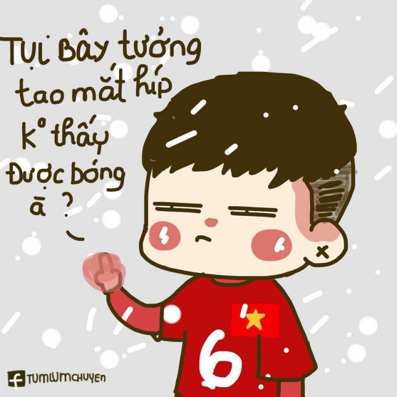 Tổng hợp những hình ảnh chibi cực kute của U23 Việt Nam