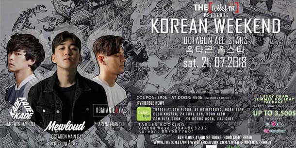 Sôi động cùng "bữa tiệc âm nhạc" Korean Weekend: OCTAGON ALL-STARS