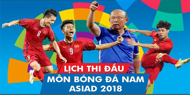 Lịch thi đấu CHÍNH THỨC vòng 1/8 bộ môn bóng đá nam ASIAD 2018: Olympic Việt Nam gặp Olympic Bahrain