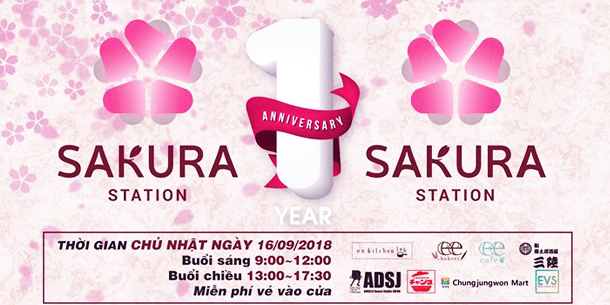 Lễ hội văn hóa Nhật Bản - Kỉ niệm 1 năm thành lập Sakura Station