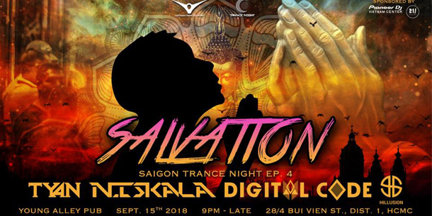 Sự kiện EDM tháng 9 - Saigon Trance Night Ep.04 - Salvation