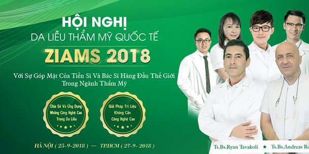 Hội nghị Da Liễu Thẩm Mỹ Quốc tế ZIAMS 2018