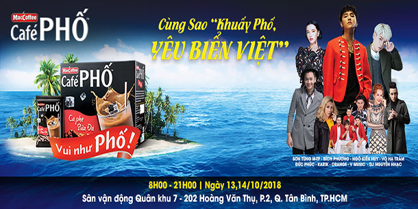 Cùng Sao “Khuấy Phố, Yêu Biển Việt”