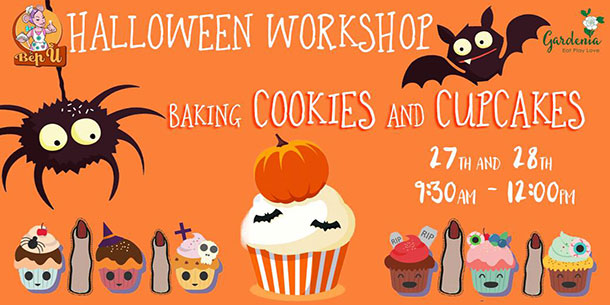 Halloween workshop - Baking Cookies & Cupcakes