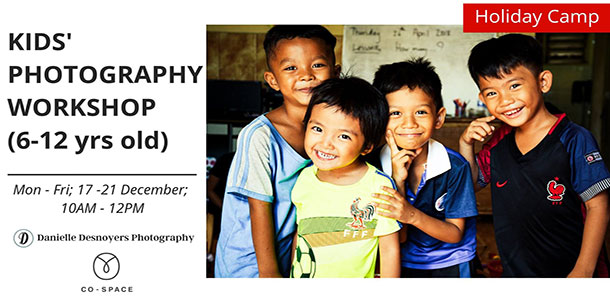 Workshop Chụp ảnh cho trẻ em (Từ 6 đến 12 tuổi)