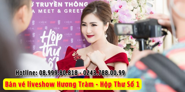 Bán vé liveshow Hương Tràm - Hộp Thư Số 1 - ngày 11.1.2019