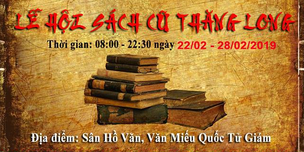 Lễ Hội Sách Cũ Mùa Xuân 2019