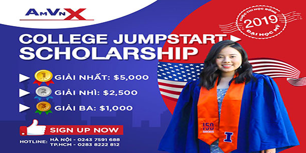 Cuộc Thi Học Bổng Đại Học - College Jumpstart Scholarship 2019
