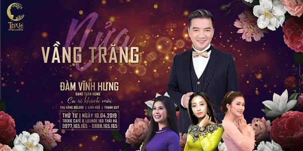 Minishow Đàm Vĩnh Hưng tại Hà Nội ngày 10-04-2019