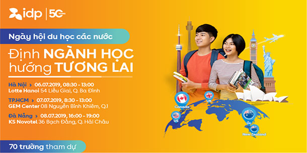 Ngày hội du học các nước tại Hà Nội