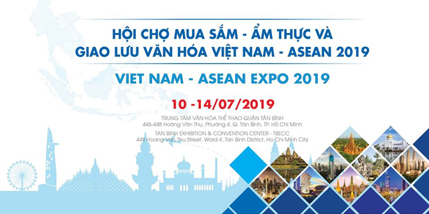 VIET NAM - ASEAN EXPO 2019 - Hội chợ Mua sắm Ẩm thực ASEAN