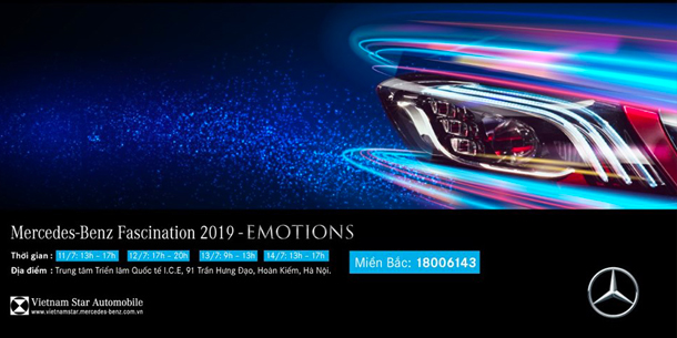 Triển Lãm Mercedes-Benz Fascination 2019 cùng Vietnam Star