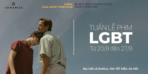 Tuần Lễ Chiếu Phim LGBT 2019 Tại Rạp Chiếu Phim Le Dahlia