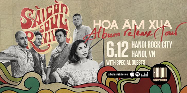 Saigon Soul Revival & Guests at HRC - Hanoi