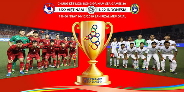 Các địa điểm xem chung kết seagame 30 U22 Việt Nam - U22 Indonesia
