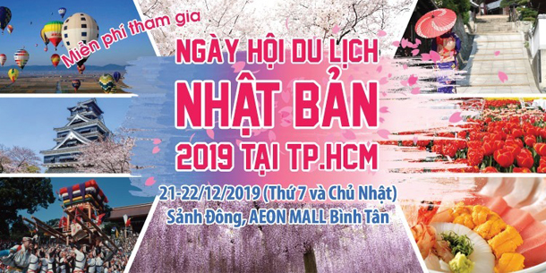 Ngày hội Du lịch Nhật Bản 2019 tại Tp. HCM