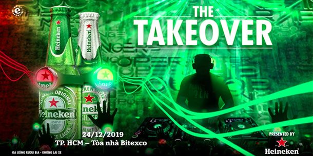 Sự Kiện Âm Nhạc Miễn Phí HEINEKEN - The Takeover 2019- 2020