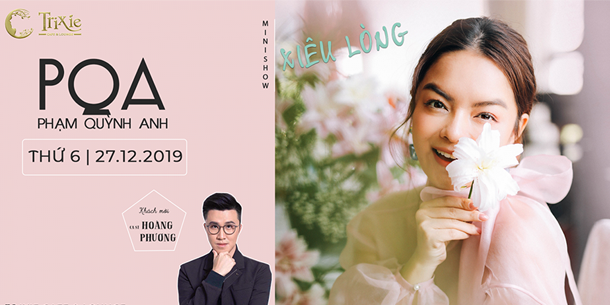Minishow Phạm Quỳnh Anh tại Hà Nội ngày 27-12-2019
