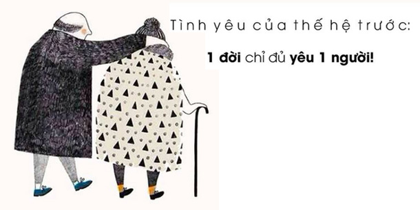 Tình yêu của thế hệ trước: 1 đời chỉ đủ yêu 1 người!