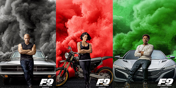 ‘Fast & Furious 9’ tung loạt poster tiết lộ tựa đề chính thức