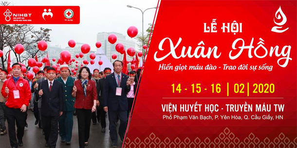 Lễ hội Xuân hồng 2020 - Lễ hội hiến máu lớn nhất Việt Nam