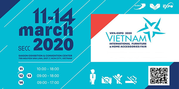 Vifa Expo 2020 - Hội chợ Quốc tế đồ gỗ và thủ công mỹ nghệ Việt