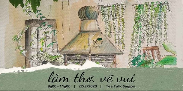 Workshop Thư Giãn: Làm Thơ - Vẽ Vui 2020 (Miễn Phí Tham Dự)