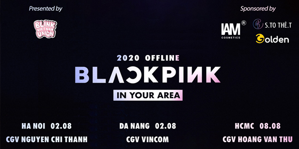 BLACKPINK IN YOUR AREA in Hanoi ll BLACKPINK's 4th Anniversary Offline by Blink Vietnam Union