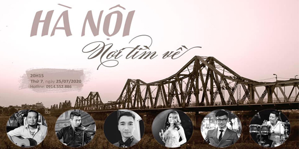 Đêm nhạc: HÀ NỘI NƠI TÌM VỀ - Những ca khúc hay nhất về Hà Nội