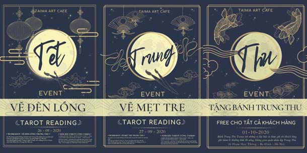 Trung Thu 2020: Vẽ Đèn Lồng - Tarot - Vẽ Mẹt tre truyền thống