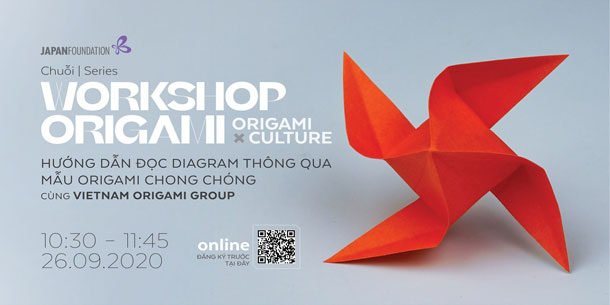 [Online] Workshop Origami: Đọc Diagram & Gấp Chong Chóng 2020