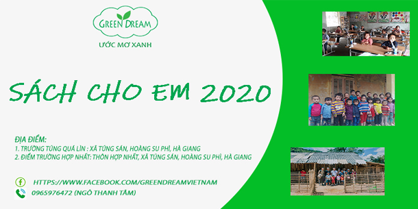 Chương Trình Xây Dựng Tủ Sách "Sách Cho Em" 2020