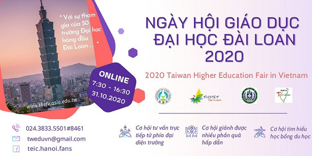 Ngày hội Giáo dục Đại học Đài Loan 2020