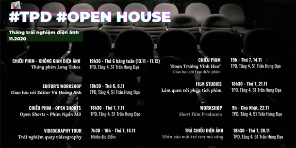 TPD Open House - Trải nghiệm điện ảnh