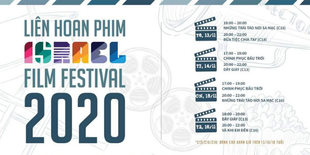 Liên Hoan Phim Israel 2020 Tổ Chức Bởi Đại Sứ Quán Israel