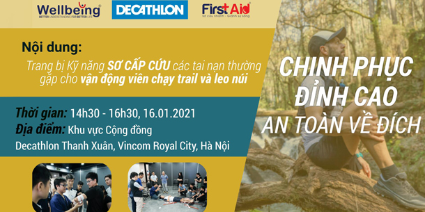 Decathlon x Wellbeing: CHINH PHỤC ĐỈNH CAO - AN TOÀN VỀ ĐÍCH