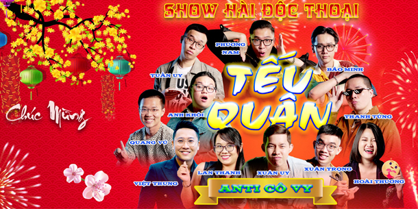 Show hài độc thoại "Tếu Quân ONLINE - ANTI CÔ VY"