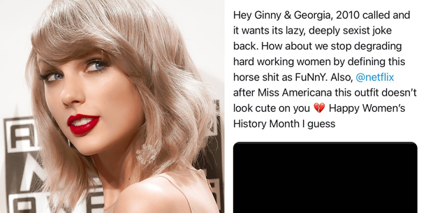 Taylor Swift bị slut-shaming trong series "Ginny and Georgia" của NETFLIX