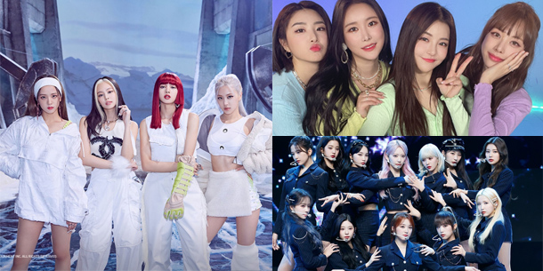 Top30 Bảng xếp hạng thương hiệu girlgroup Kpop tháng 3.2021