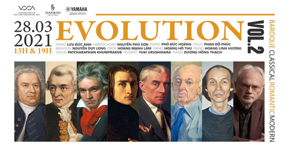 HÒA NHẠC EVOLUTION - Hành trình âm nhạc qua các thế kỷ