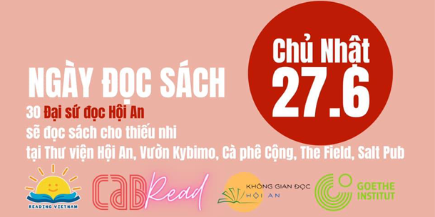 Sự kiện: NGÀY ĐỌC SÁCH 27.6 - ĐẠI SỨ ĐỌC HỘI AN