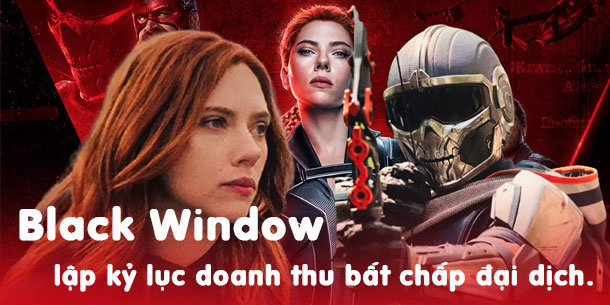 "Black Widow" của Scarlett Johansson hạ bệ Fast 9  lập kỷ lục doanh thu bất chấp đại dịch