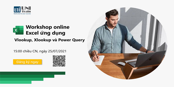 Workshop Online: Excel Ứng Dụng Vlookup, Xlookup Và Power Query 2021