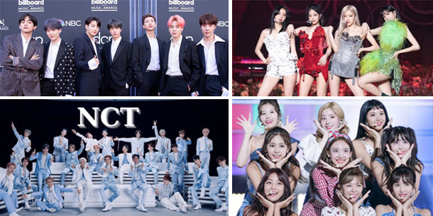 Lượng bán album của các nhóm nhạc Kpop thuộc 4 công ty giải trí lớn nhất Hàn Quốc nửa đầu năm 2021