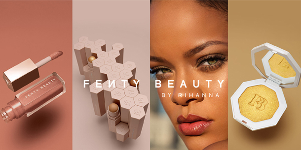 Nữ ca sĩ tỷ phú Rihanna tiếp tục chuỗi thành công với Thương hiệu mỹ phẩm Fenty Beauty