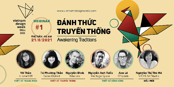 VietNam Design week: Webniar 1 Đánh thức Truyền thống