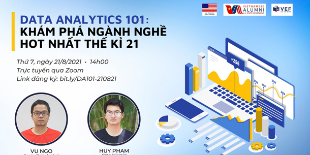 Sự kiện miễn phí - Data Analytics 101 - Khám phá ngành nghề hot nhất thế kỷ 21