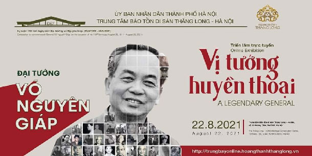 Triển lãm trực tuyến Vị tướng huyền thoại Đại Tướng Võ Nguyễn Giáp
