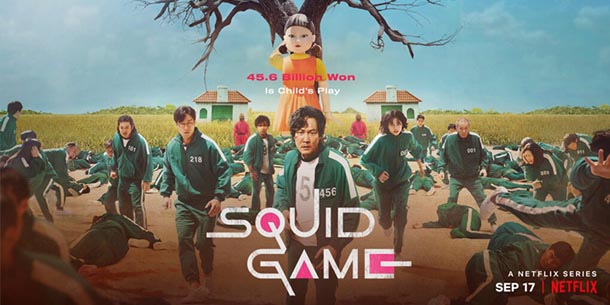 Phim kinh dị Squid Game - Trò Chơi Con Mực lập kỷ lục mới cho phim Hàn Quốc trên Netflix